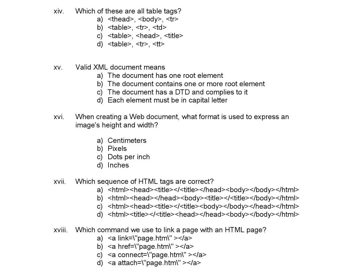Foundation of Information Technology CBSE Class X Sample Question Paper 2015 16 - Image 6