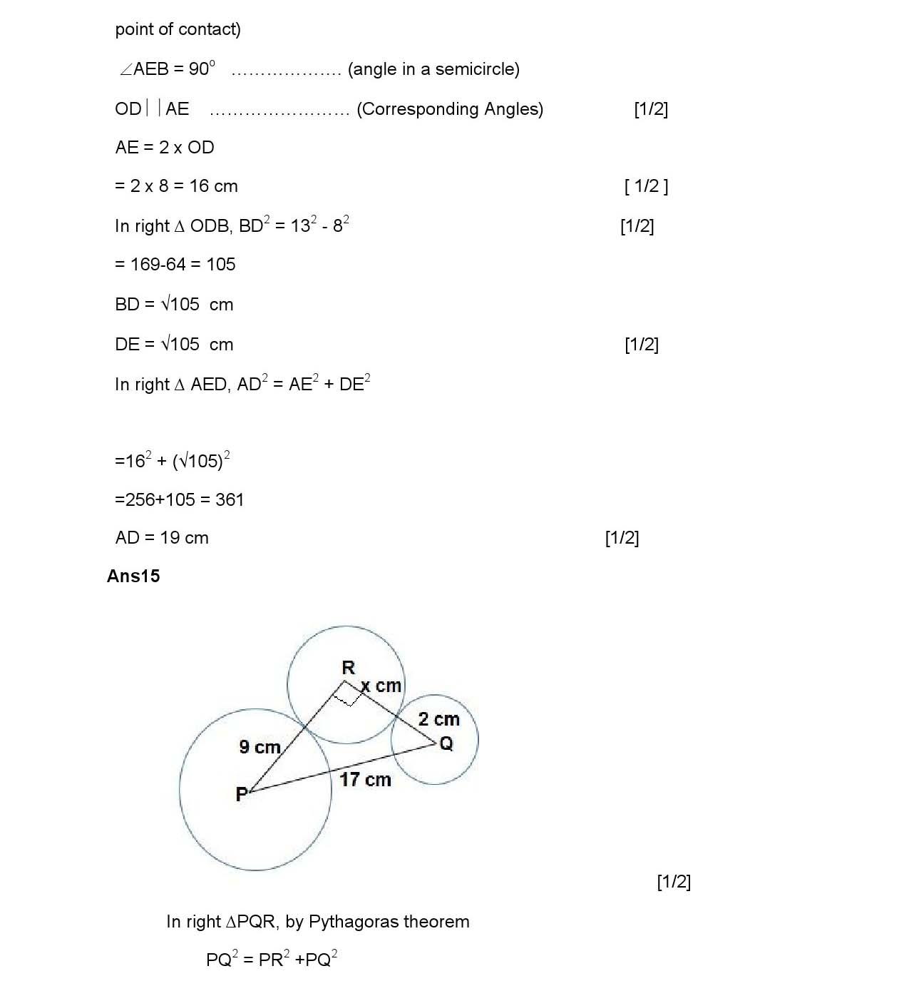 Mathematics CBSE Class X Sample Question Paper 2015 16 - Image 11