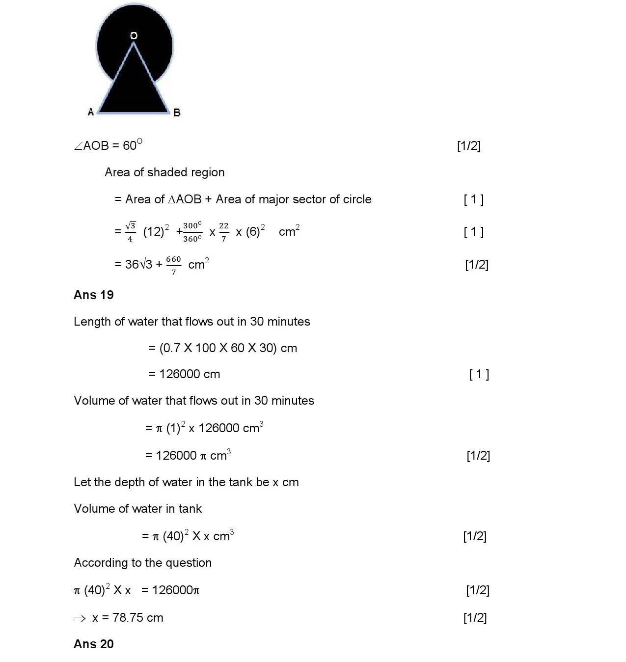 Mathematics CBSE Class X Sample Question Paper 2015 16 - Image 13