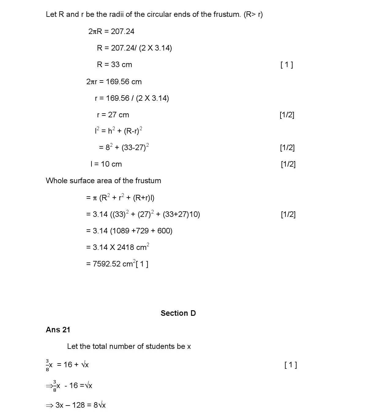 Mathematics CBSE Class X Sample Question Paper 2015 16 - Image 14