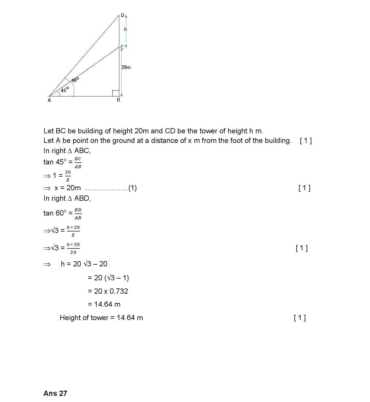 Mathematics CBSE Class X Sample Question Paper 2015 16 - Image 18