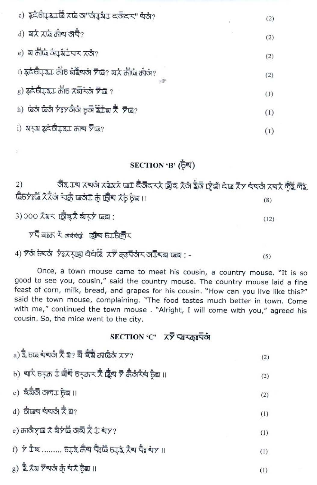 Gurung CBSE Class X Sample Question Paper 2018-19 - Image 2
